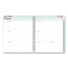 Blue Sky Frosted Weekly/Monthly Planner, 9 x 7, Floral, 2022 135843